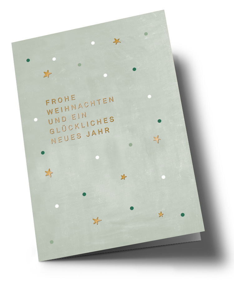 *DK - Designfräulein - Xmas Sterrne grün