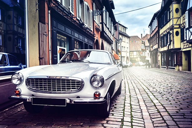 Postkarte - brocante - Oldtimer