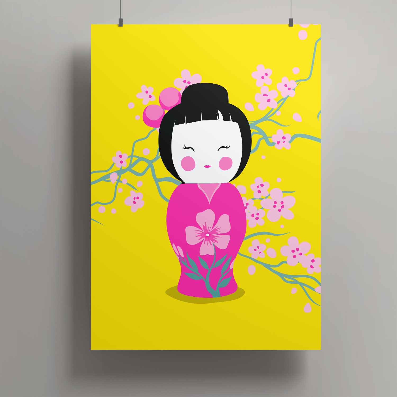 *Artprint A3 - Asian Doll