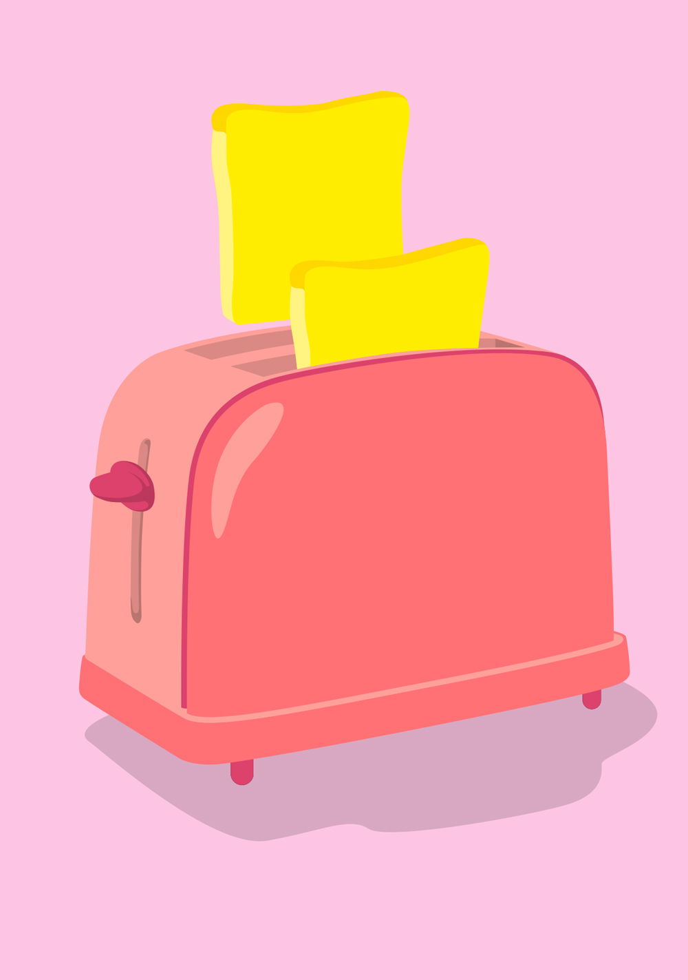 Postkarte - Design Classics- Toaster