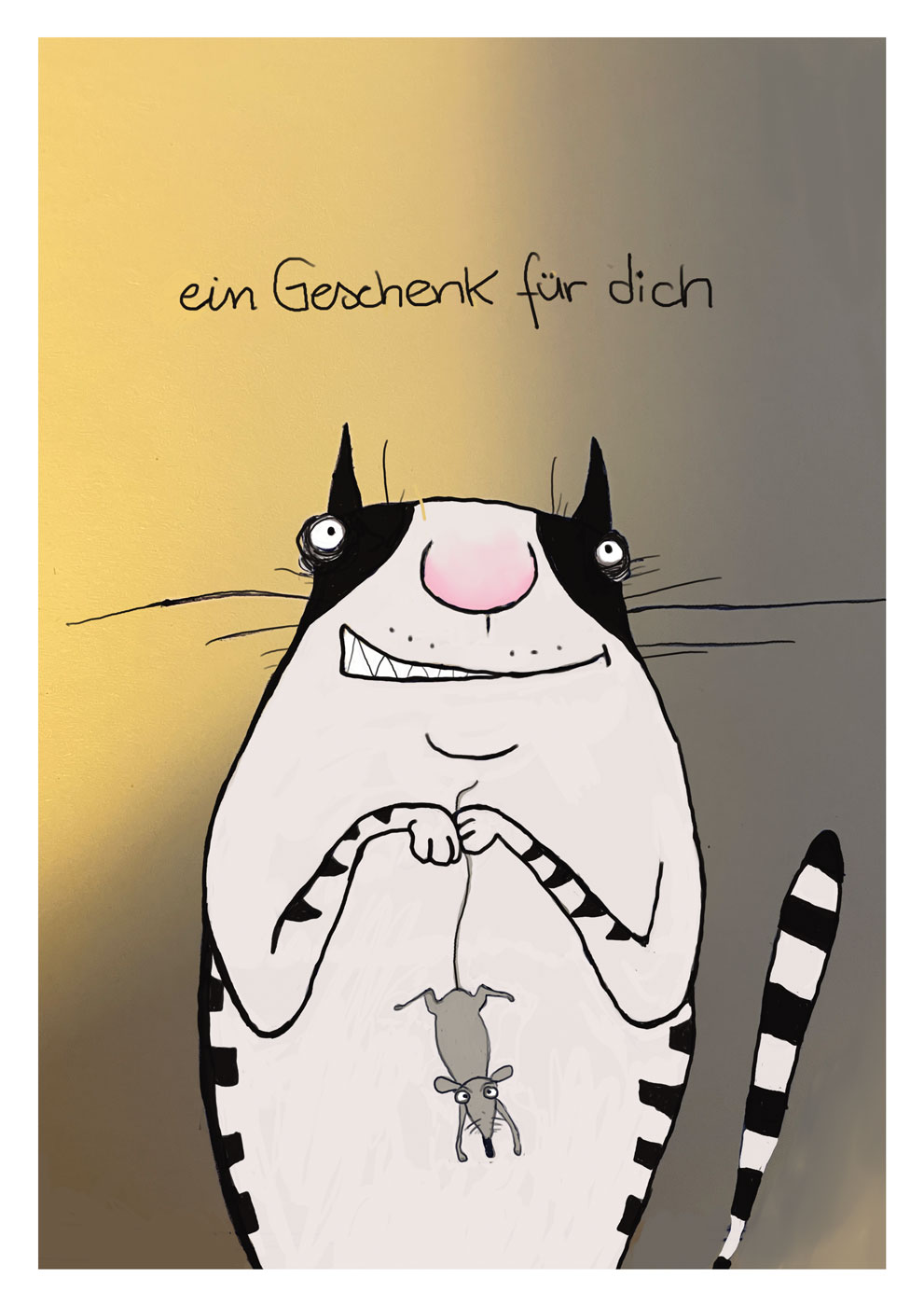 Postkarte - kittiekatstudio - geschenk