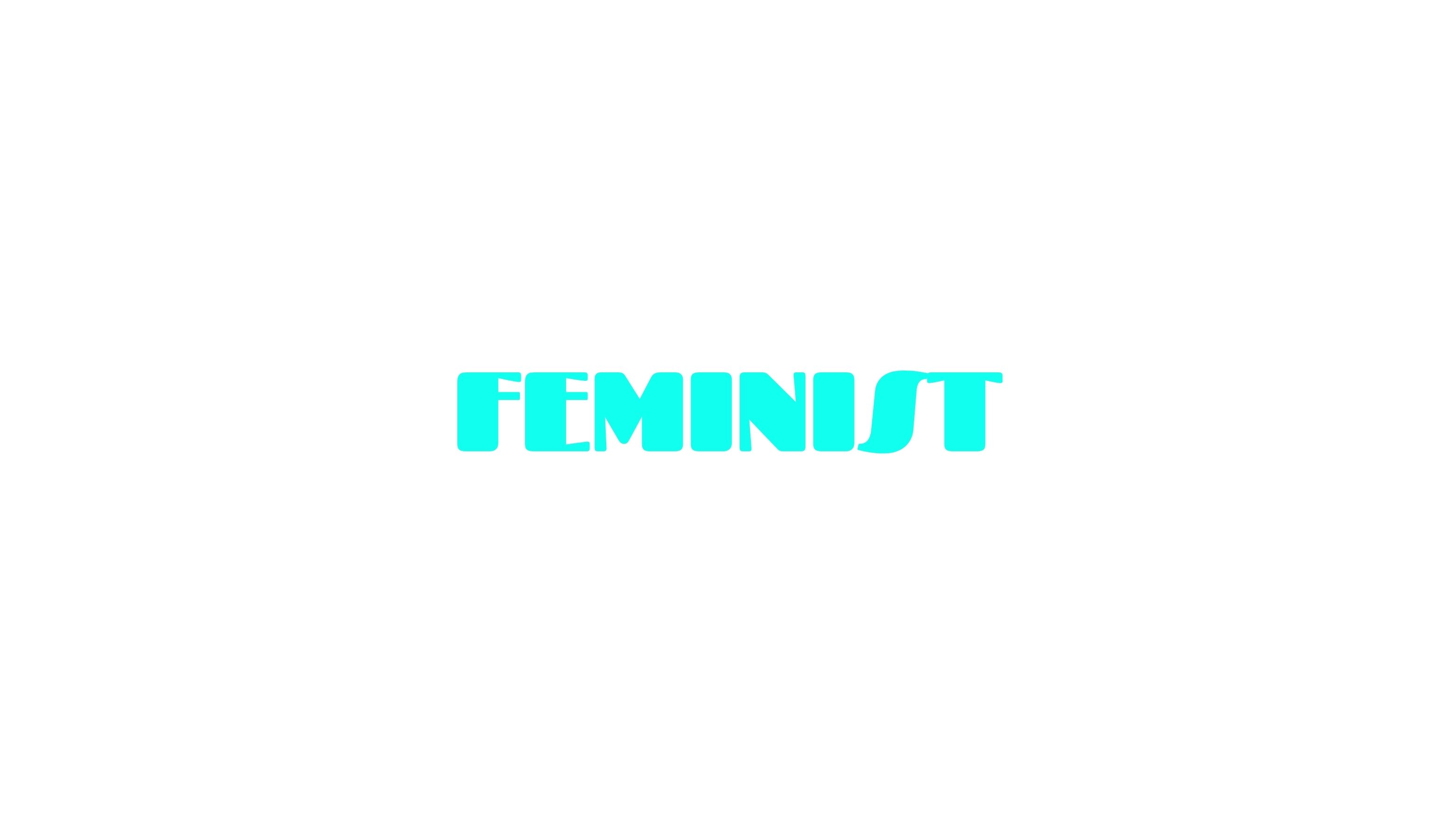 Bügelbild - feminist Bügelbild - feminist
