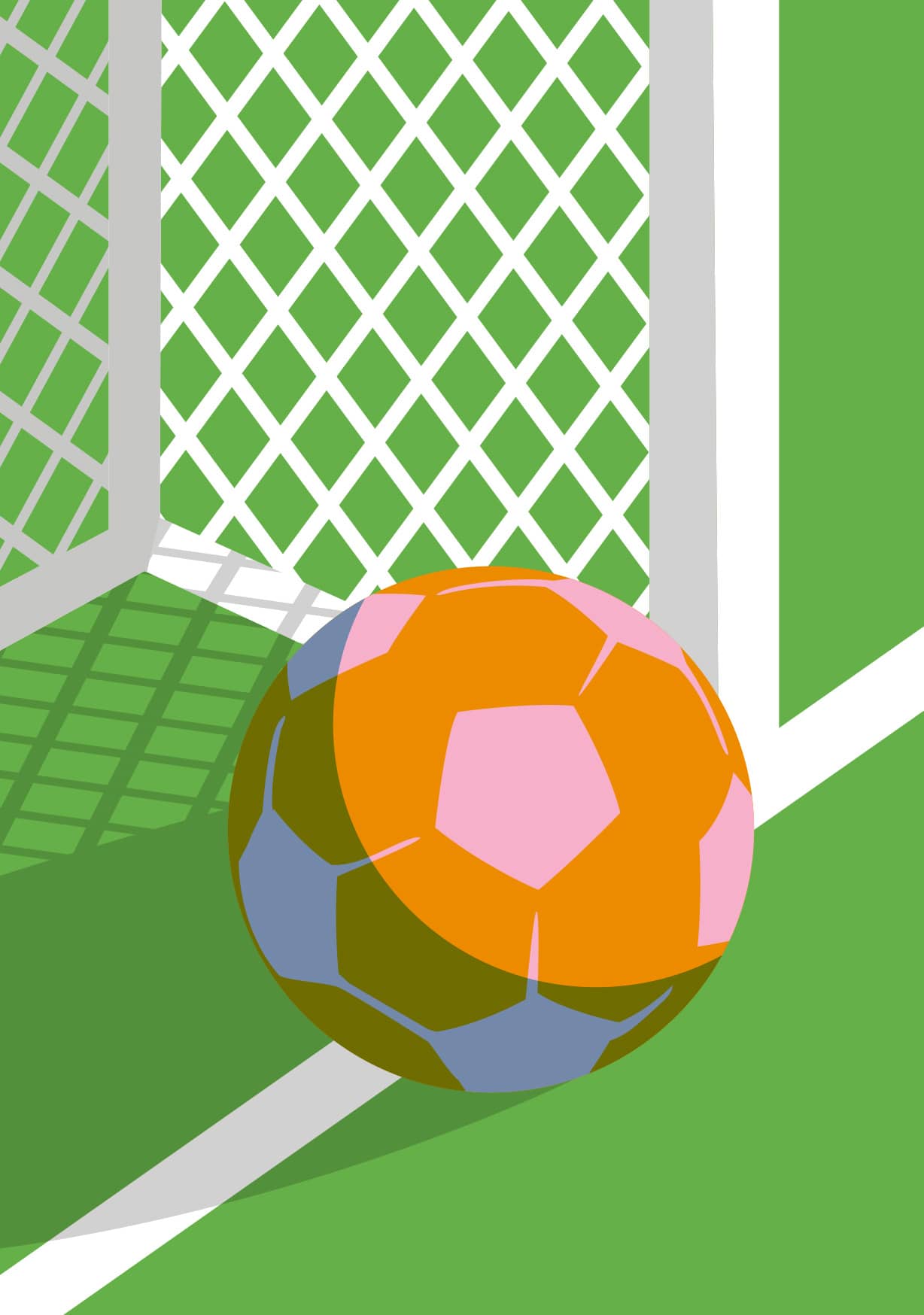 Postkarte - sports - Football