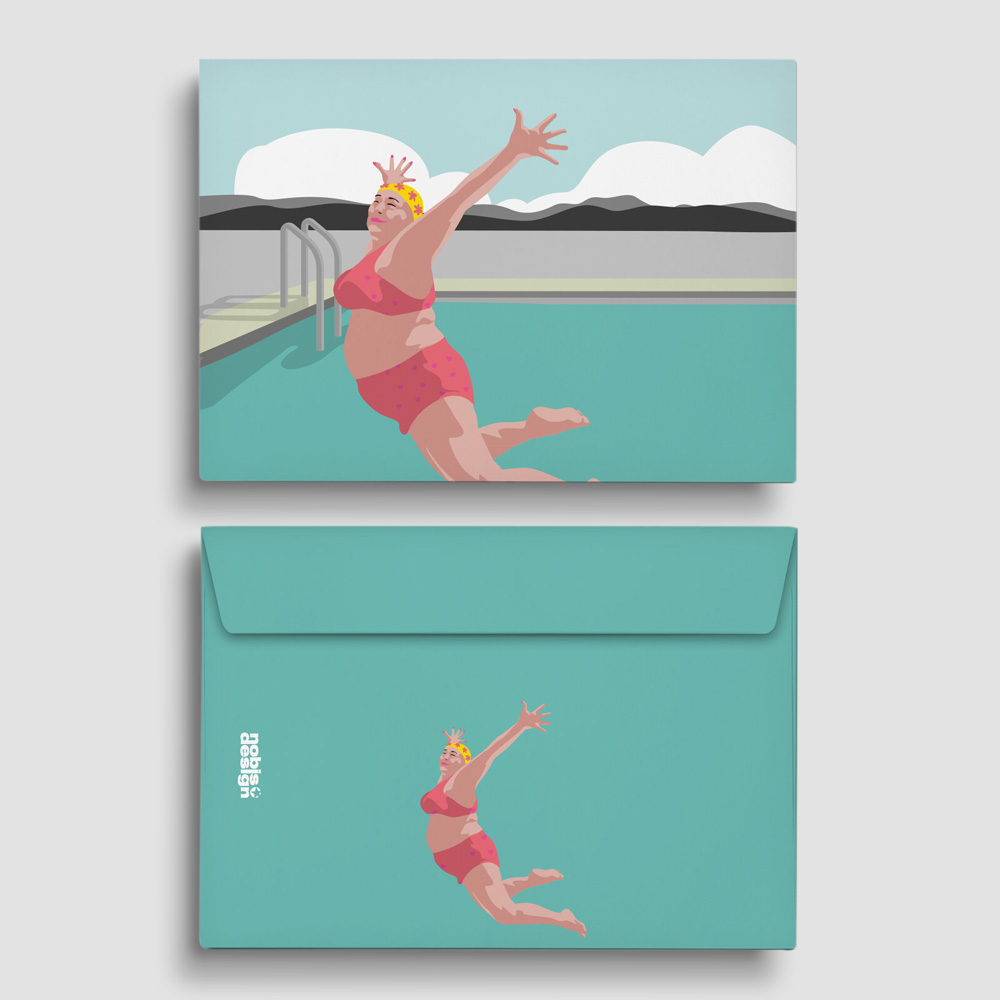 *Umschlag - neonstyle - Miss Molly