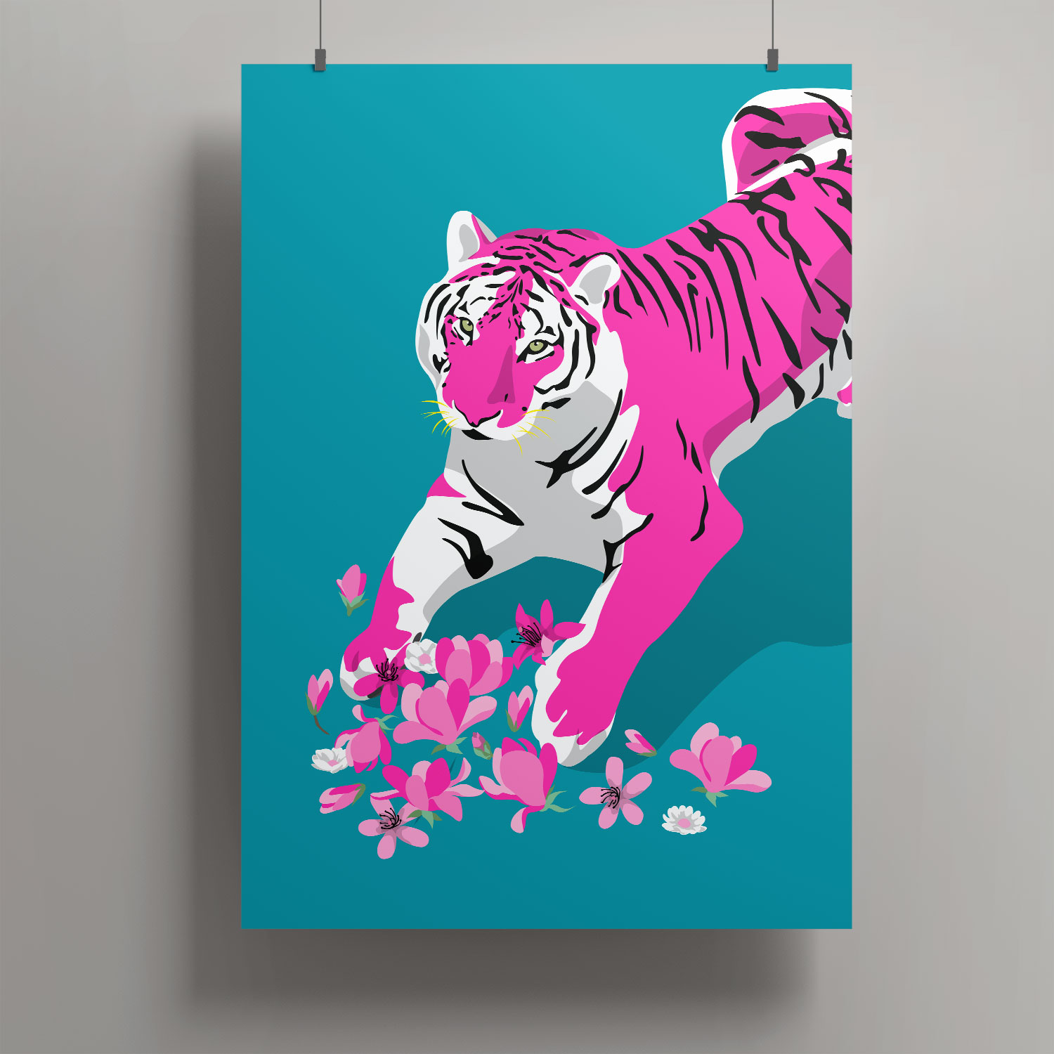 Artprint A3 - Tiger