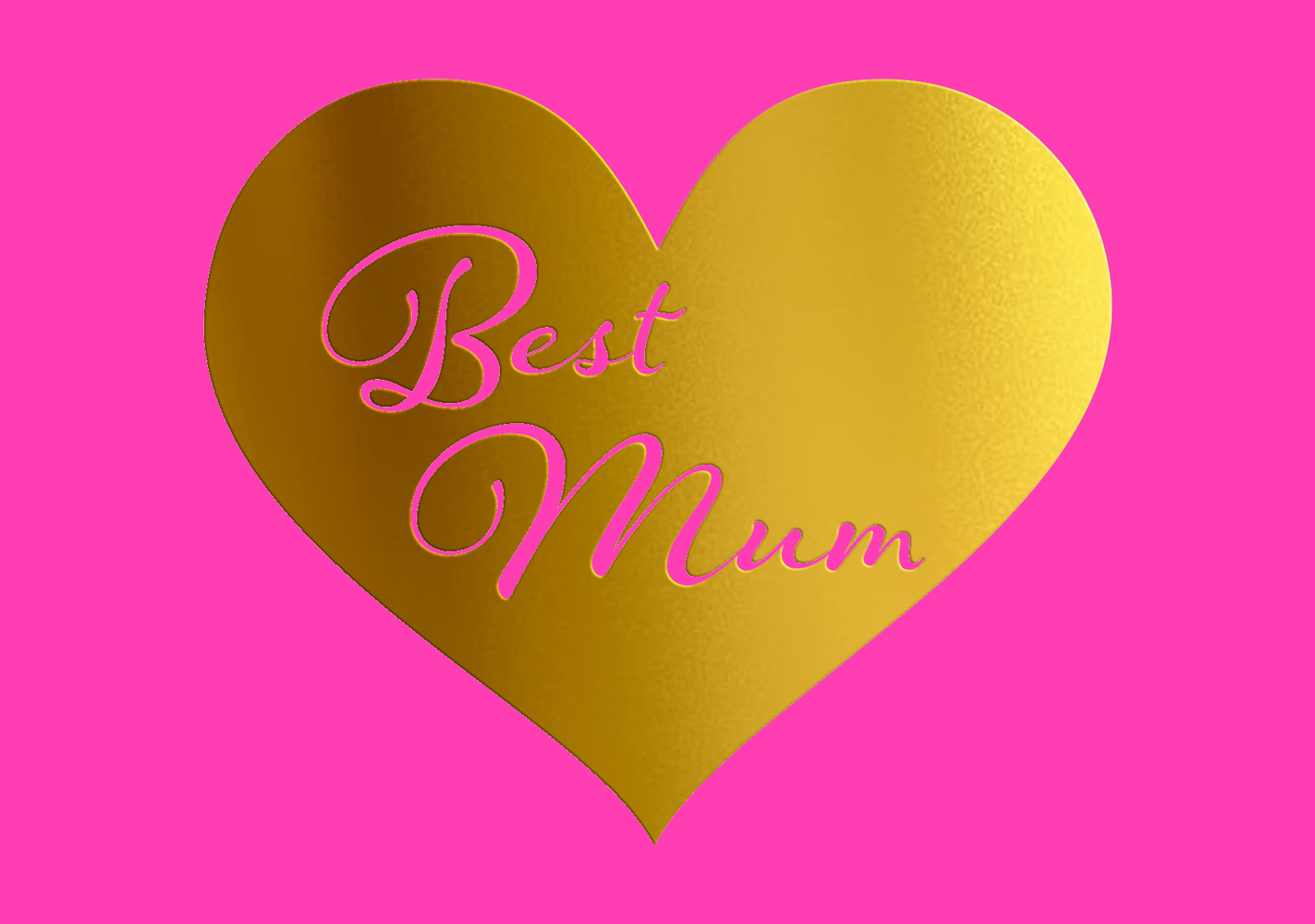 Postkarte - pure - Best Mum
