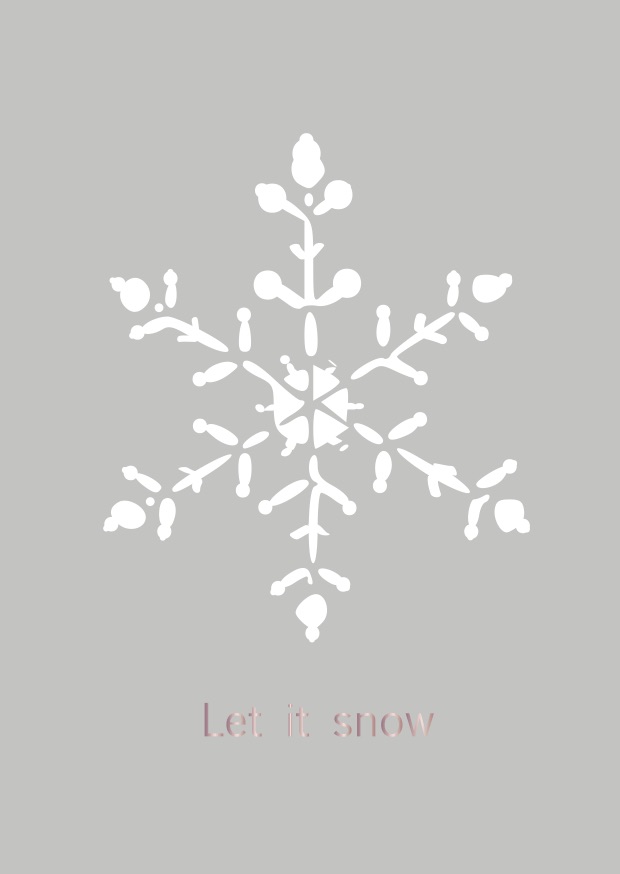 Postkarte - Toni Starck - snowflake