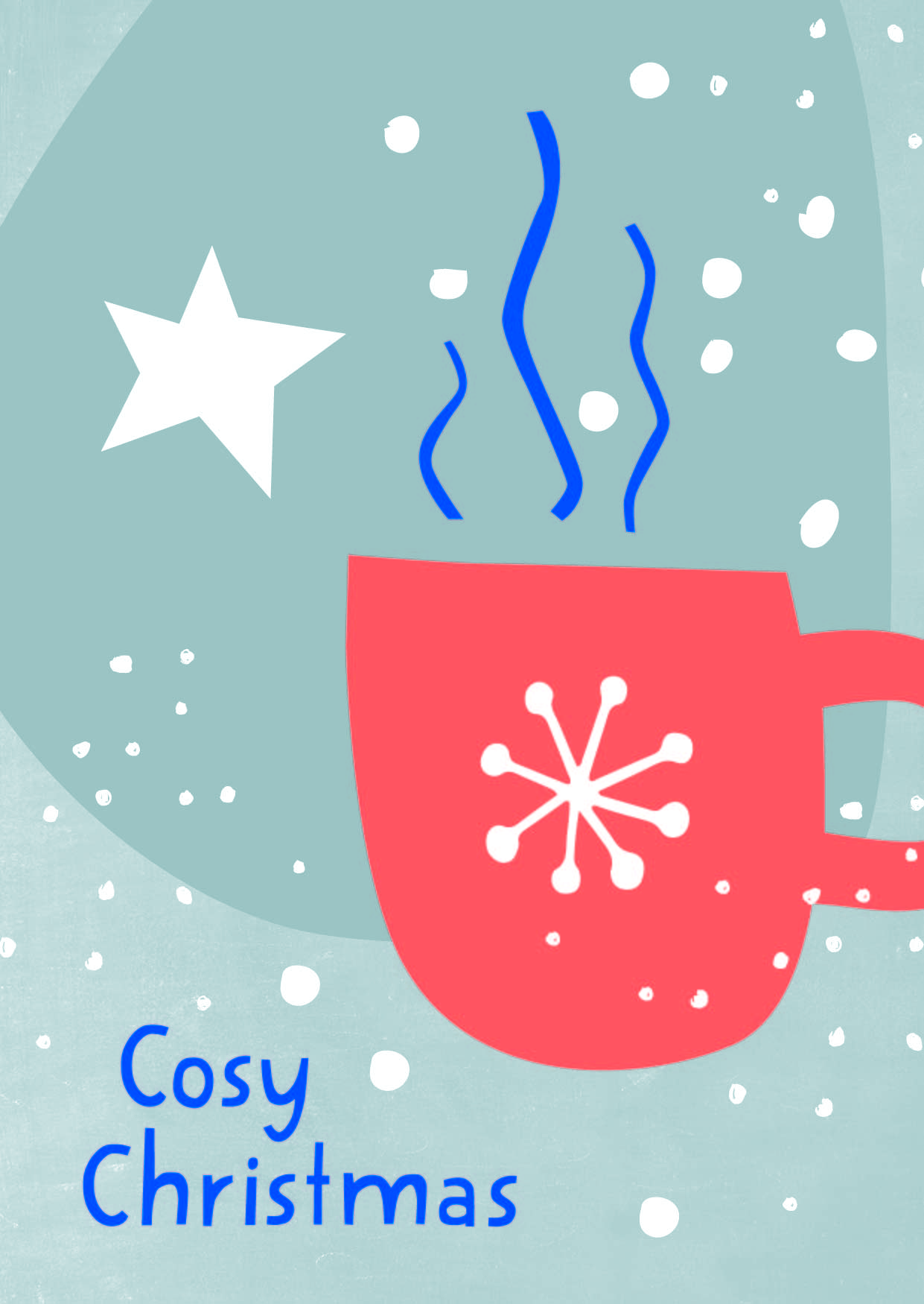 Postkarte - Designfräulein - Cosy Christmas