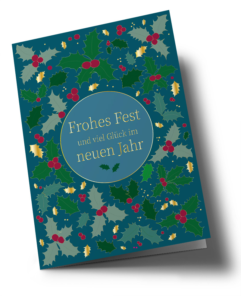 Klappkarte C6 - Toni Starck - Ilex Klappkarte C6 - Toni Starck - Ilex