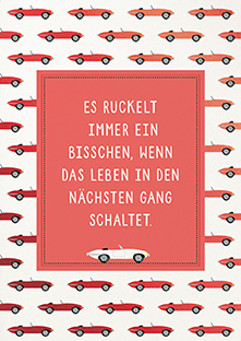 Postkarte - La Card - Gang