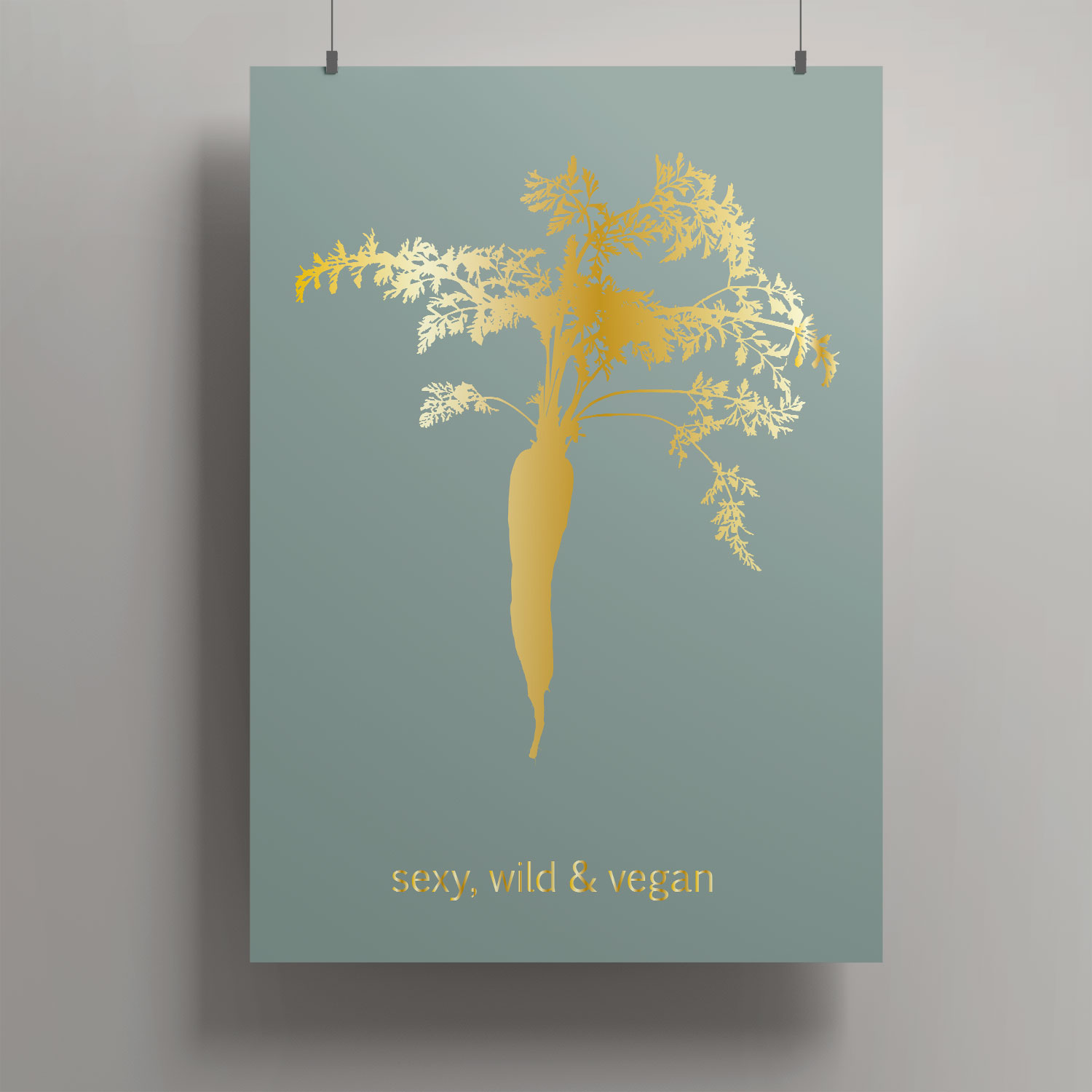 ArtPrint A4 - Tony Starck - sexy, wild & vegan