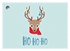 Geschenkanhänger - Deer, Hohoho