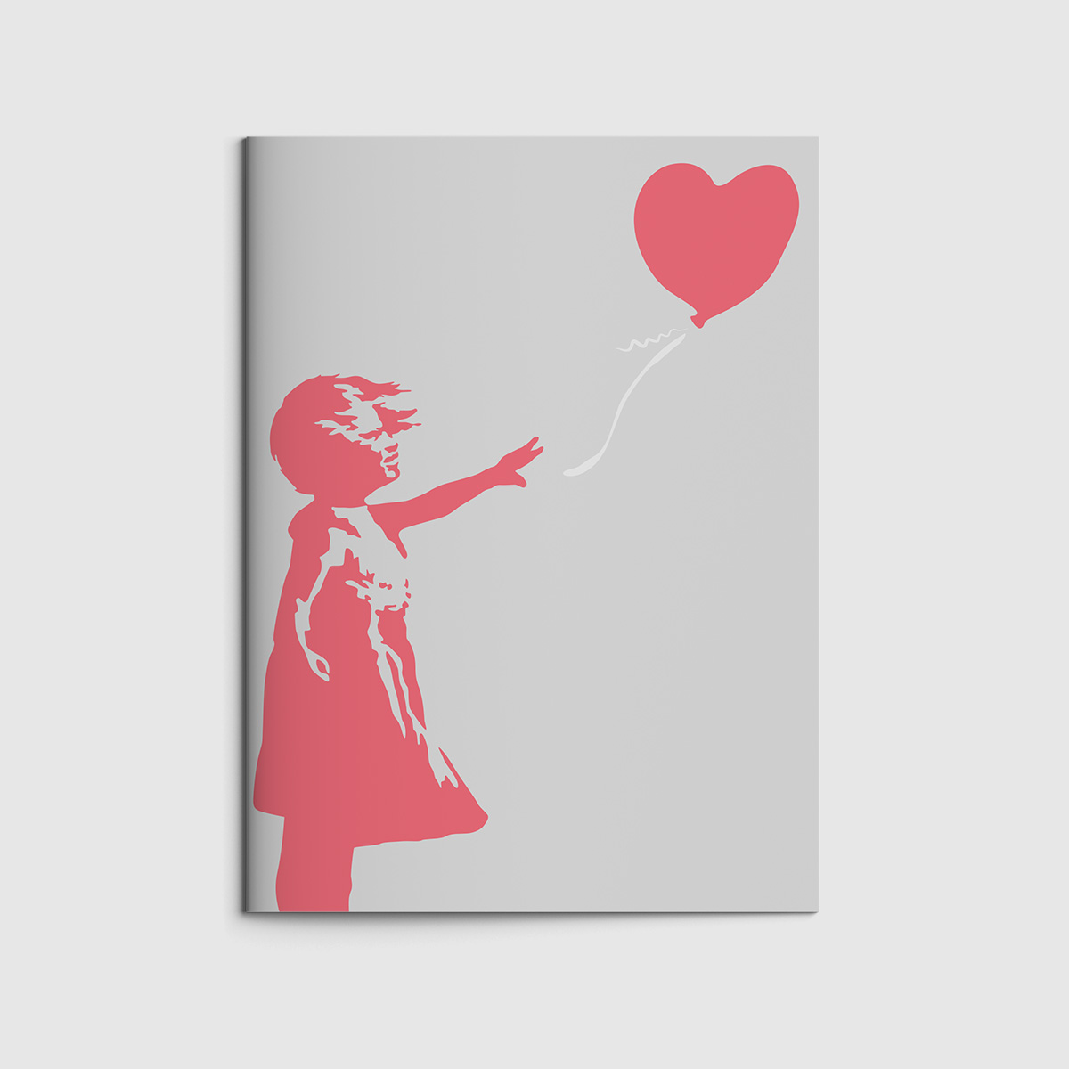 Notizheft A6 - neonstyle - Banksy