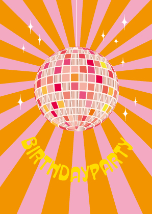 Postkarte - Toni Starck - Birthdayparty