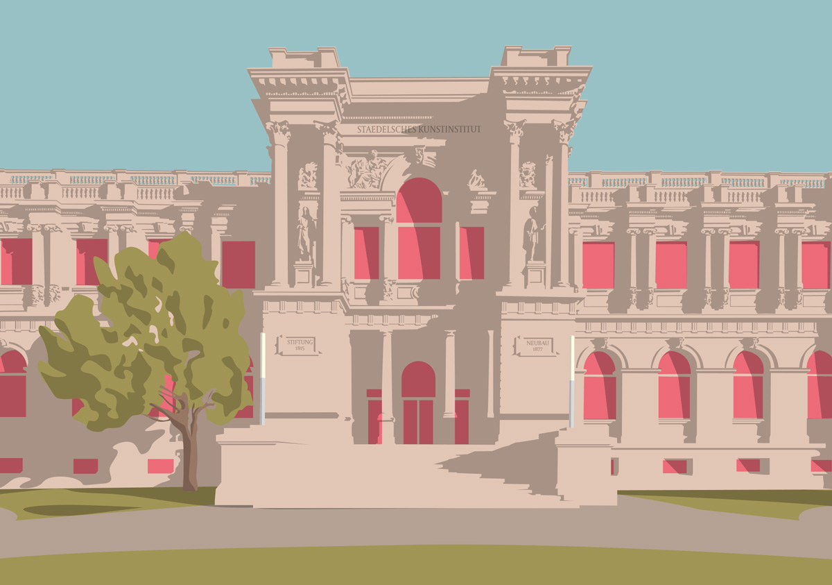 Postkarte -Bon Voyage- The Städel Museum Frankfurt Postkarte -Bon Voyage- The Städel Museum Frankfurt