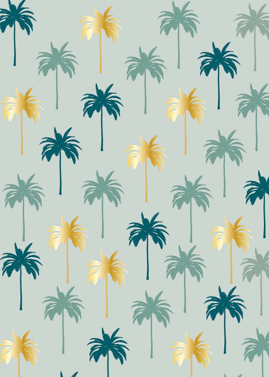 Geschenkpapier - toni starck pattern - Palm