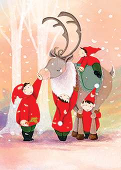 Postkarte - Tabea Güttner - Tomte Postkarte - Tabea Güttner - Tomte