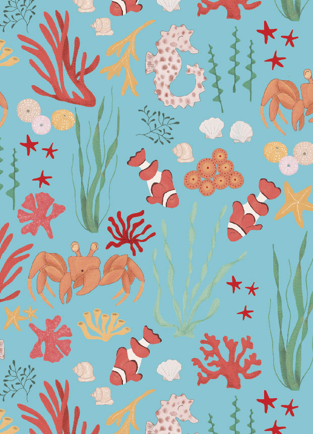 Postkarte - andrea liesert - UNDERWATER WORLD Postkarte - andrea liesert - UNDERWATER WORLD