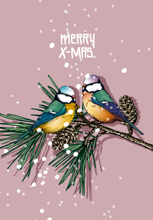 Klappkarte B6 - illi - Ti und To Klappkarte B6 - illi - Ti und To