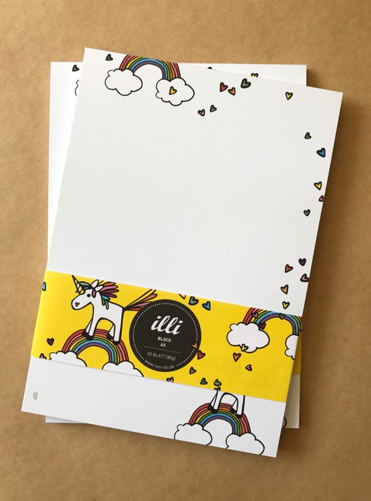 *Block A5 - illi - Briefpapier Tiffi *Block A5 - illi - Briefpapier Tiffi