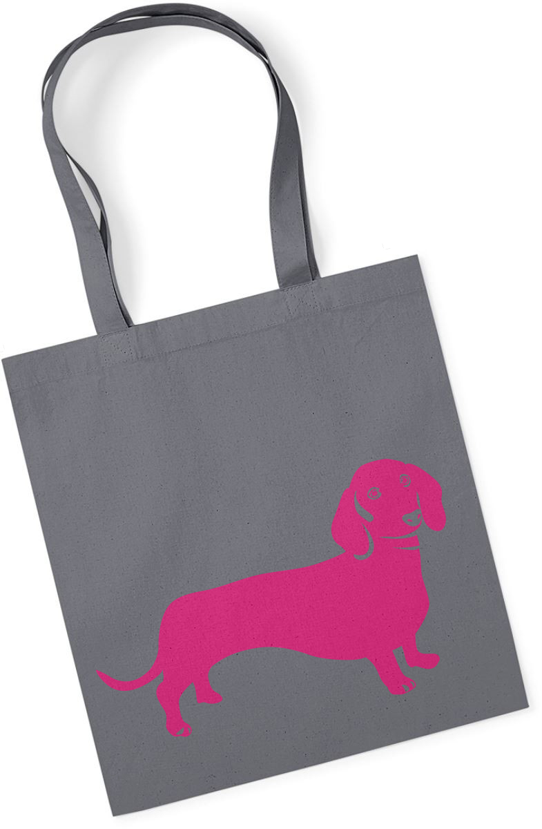 Bio-Baumwolltasche - Dachshund