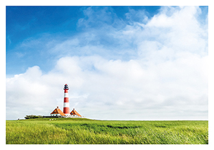 Postkarte - La Card - Lighthouse