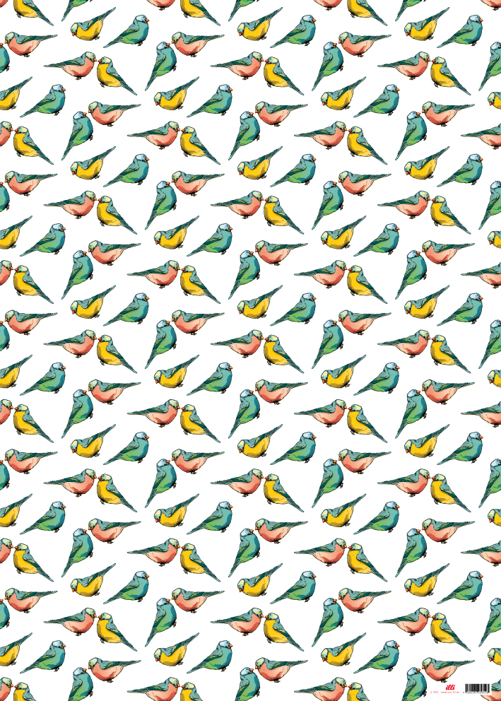 *Geschenkpapier - illi - Lintuja *Geschenkpapier - illi - Lintuja