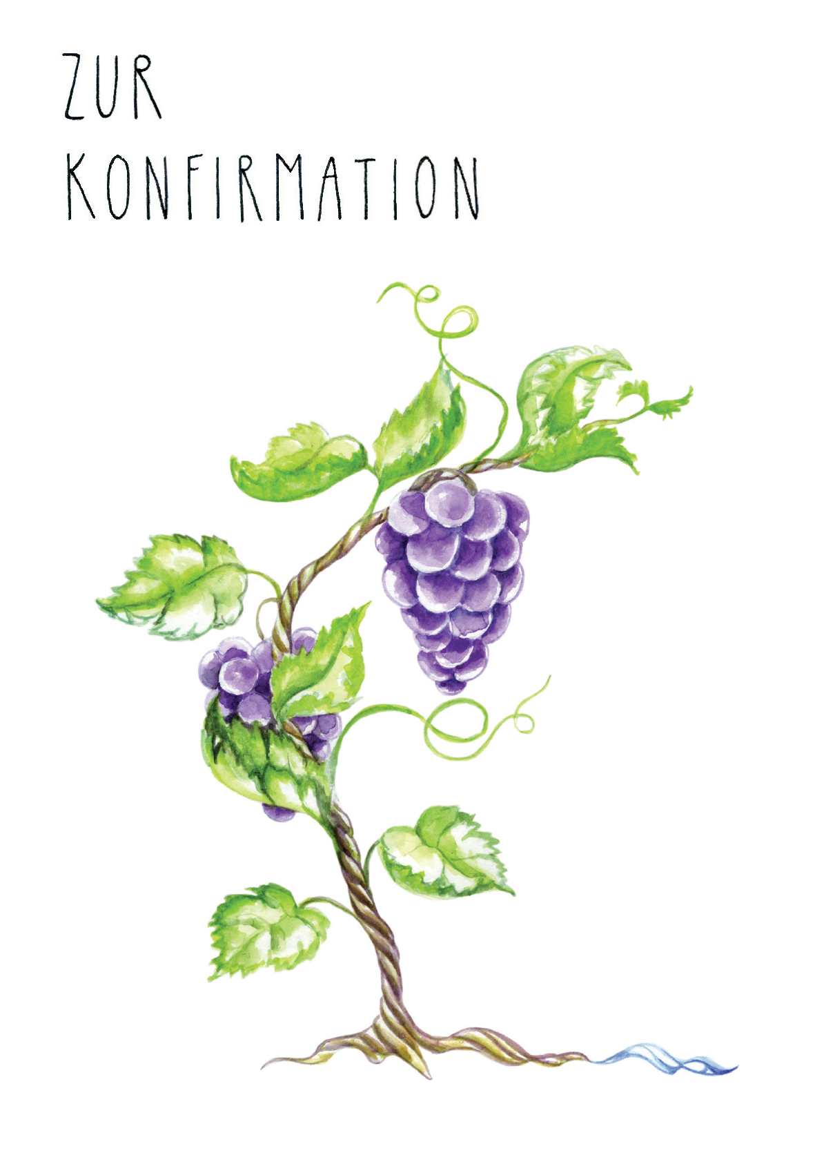 Klappkarte C6 - Tabea Güttner - zur Konfirmation