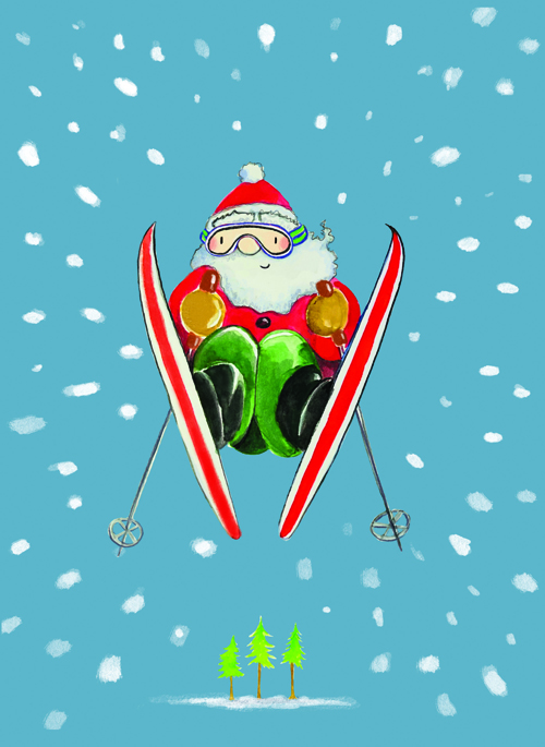 Postkarte - Tabea Güttner - Nikolaus Postkarte - Tabea Güttner - Nikolaus