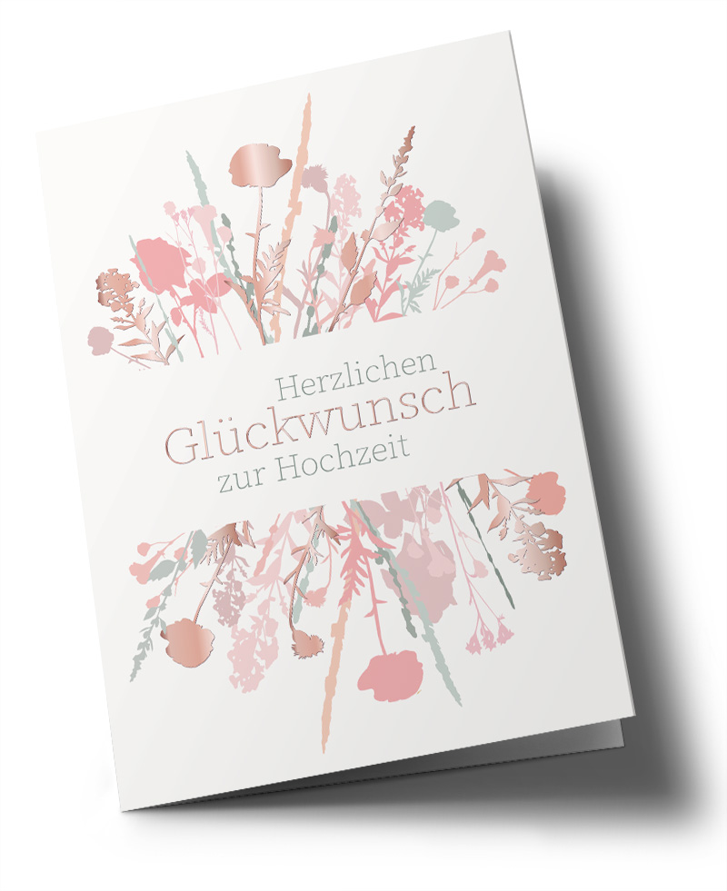 Klappkarte C6 - Toni Starck - Hochzeit Klappkarte C6 - Toni Starck - Hochzeit