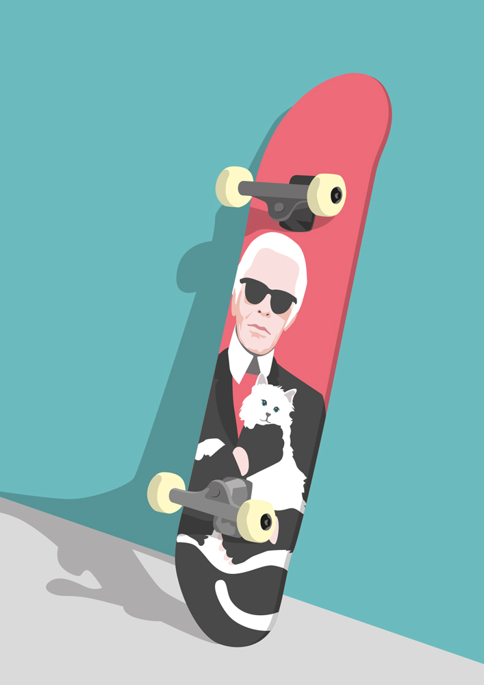 ArtPrint A4 - Modern Art - Designer Board ArtPrint A4 - Modern Art - Designer Board