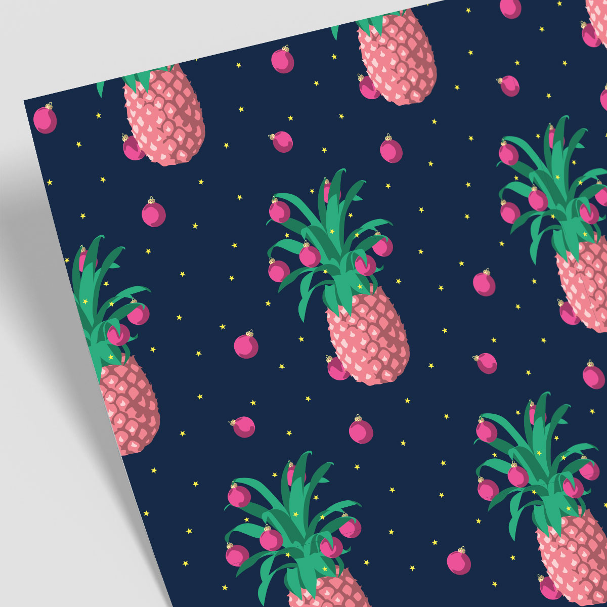 Geschenkpapier - Crossover - Pineapple