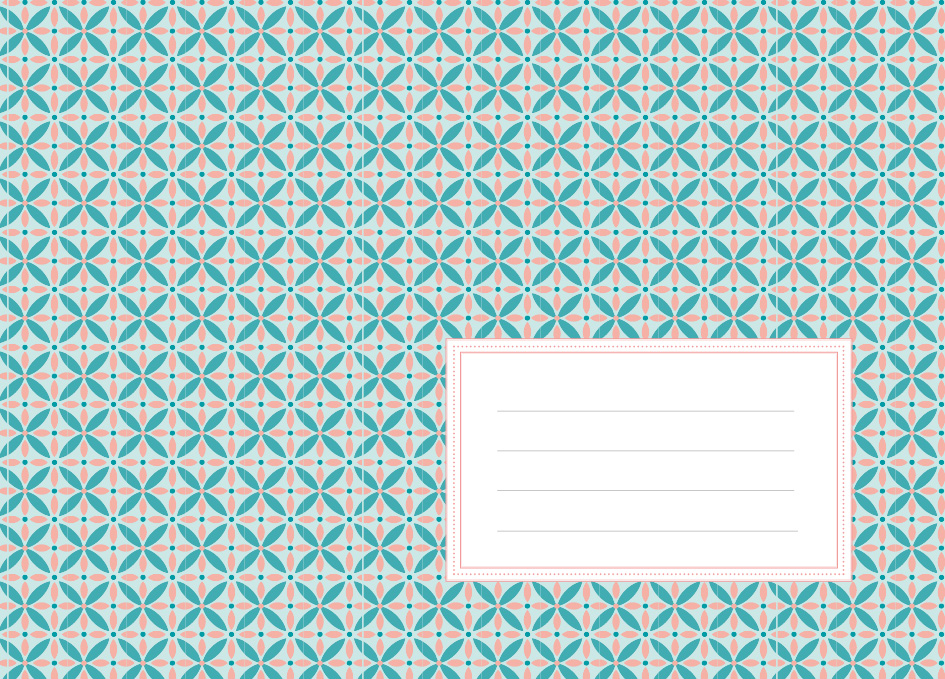 Umschlag - Toni Starck Pattern - Candy Jade Umschlag - Toni Starck Pattern - Candy Jade