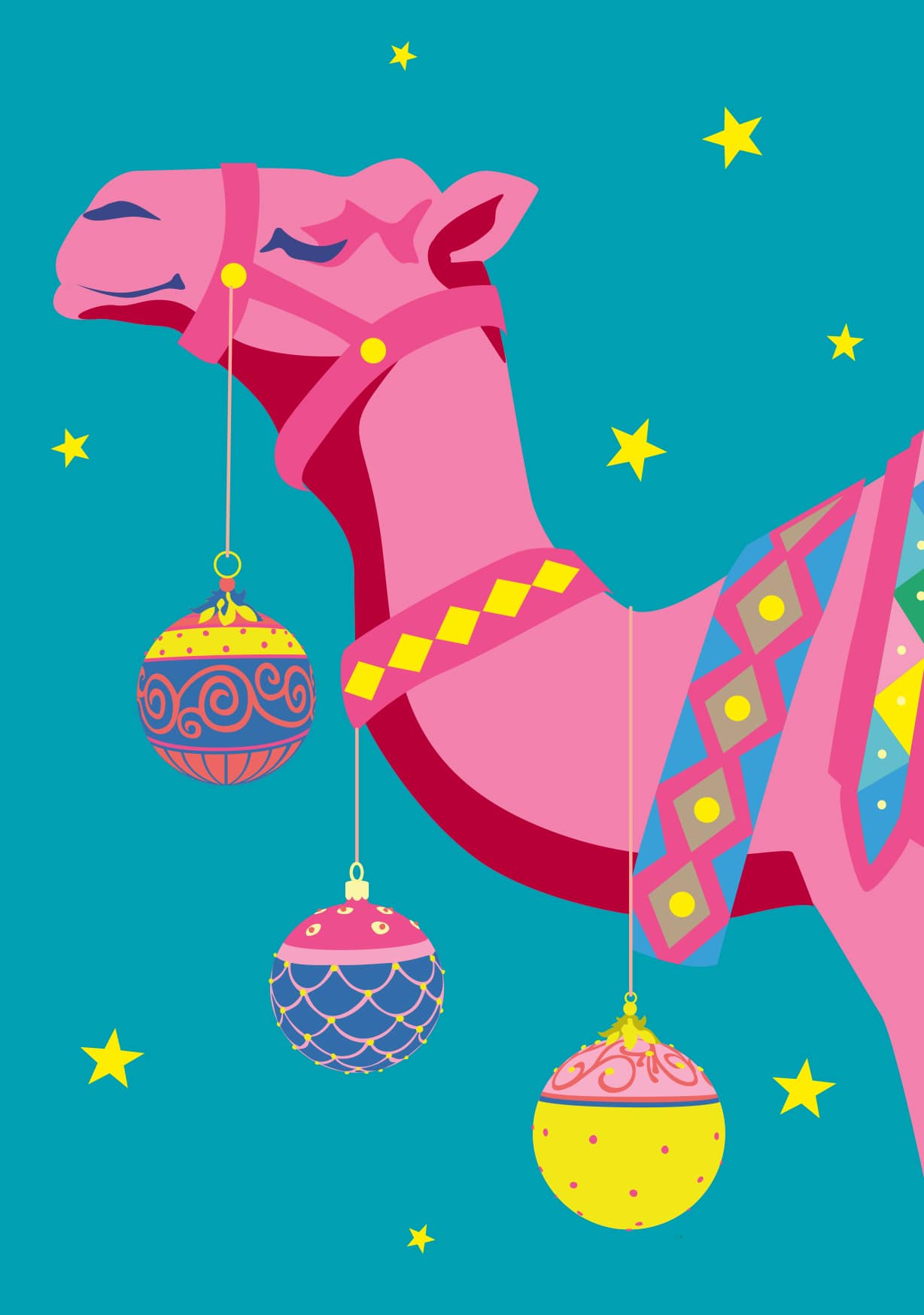 Postkarte - luminous - Kamel Postkarte - luminous - Kamel