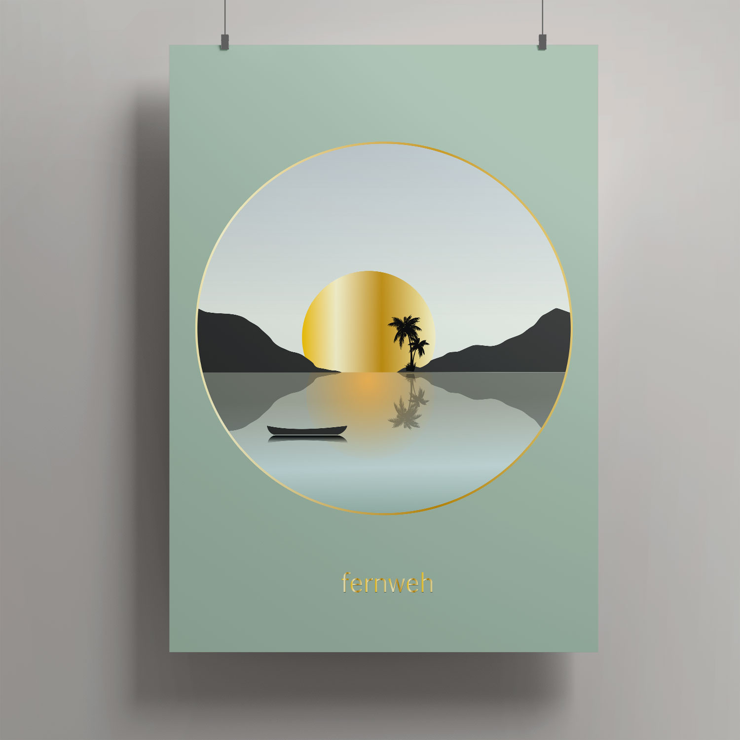 ArtPrint A4 - Tony Starck - Fernweh ArtPrint A4 - Tony Starck - Fernweh