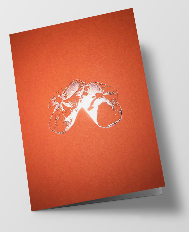 *DK C6 - pure - Babyschuhe, orange *DK C6 - pure - Babyschuhe, orange