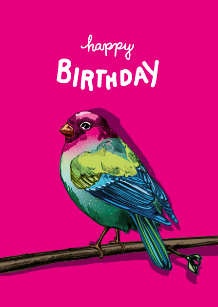 Postkarte - illi - Kairo Happy birthday