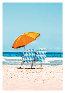 Postkarte - La Card - Parasol